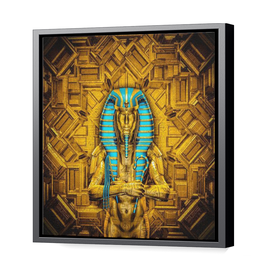 Thumbnail for Canvas - Black Floating Frame