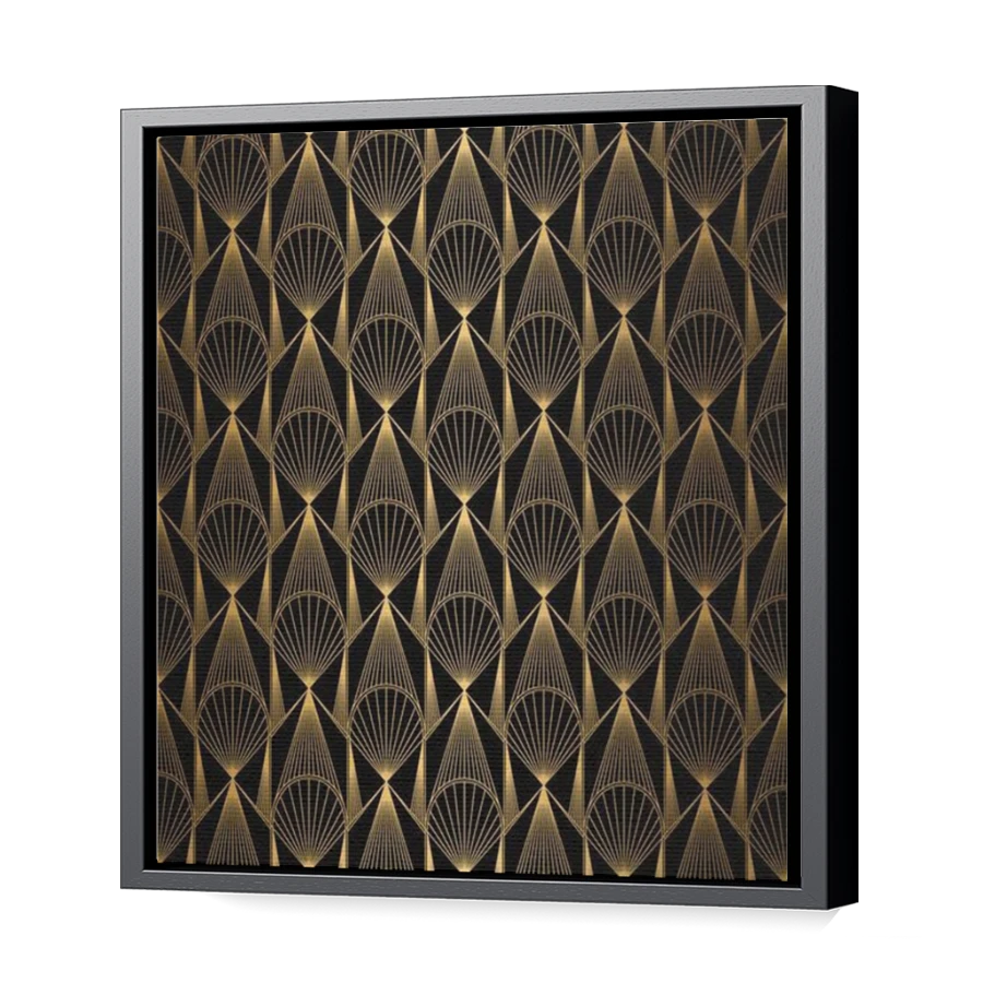Thumbnail for Canvas - Black Floating Frame