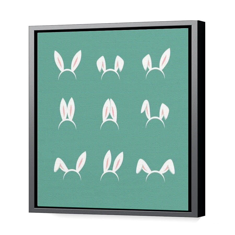 Thumbnail for Canvas - Black Floating Frame