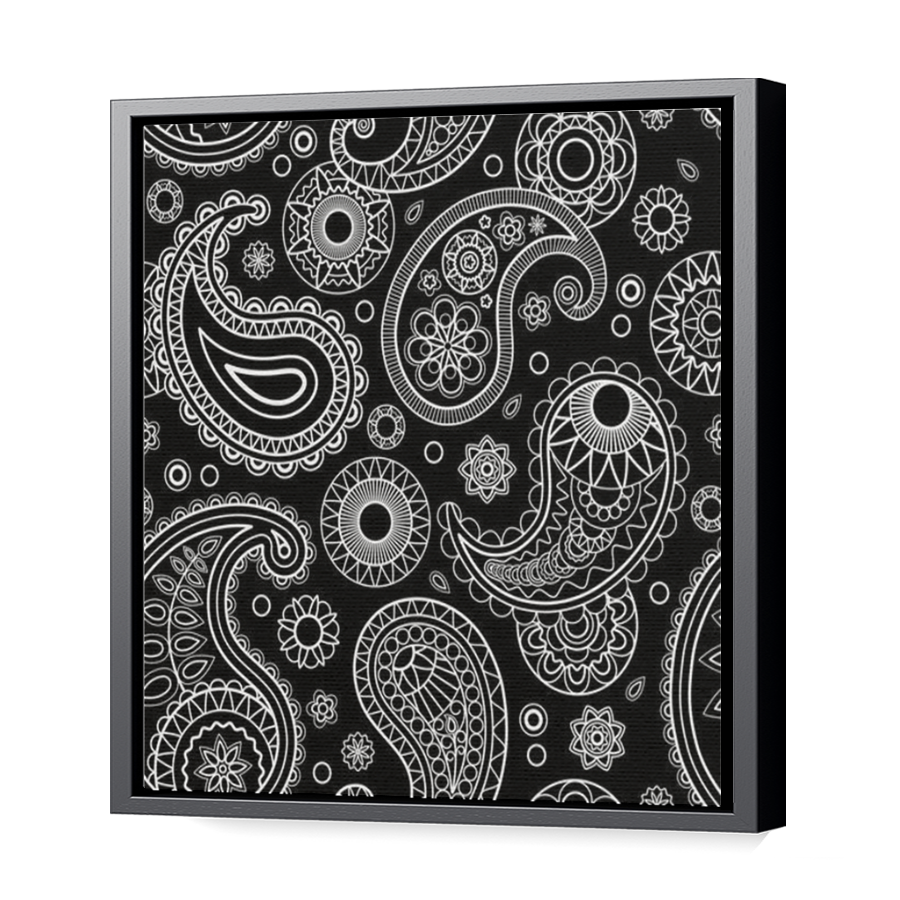 Thumbnail for Canvas - Black Floating Frame