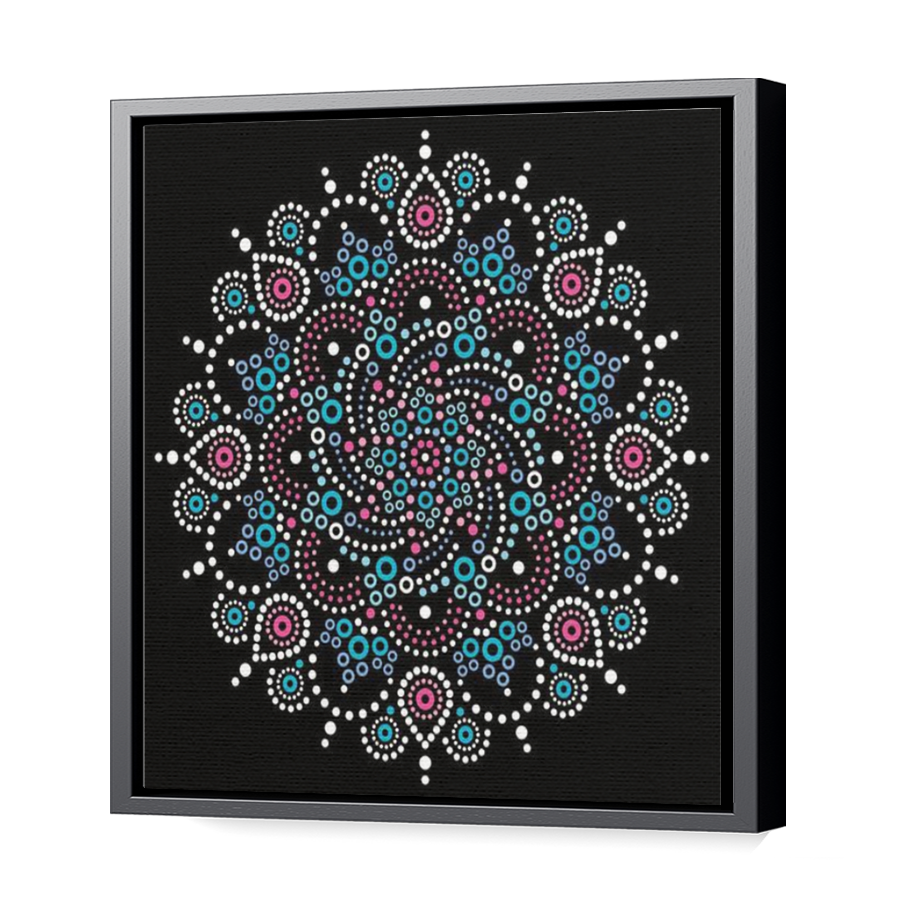 Thumbnail for Canvas - Black Floating Frame