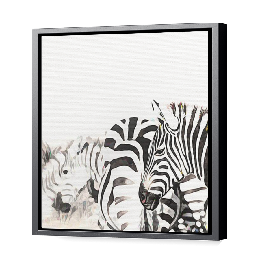 Thumbnail for Canvas - Black Floating Frame