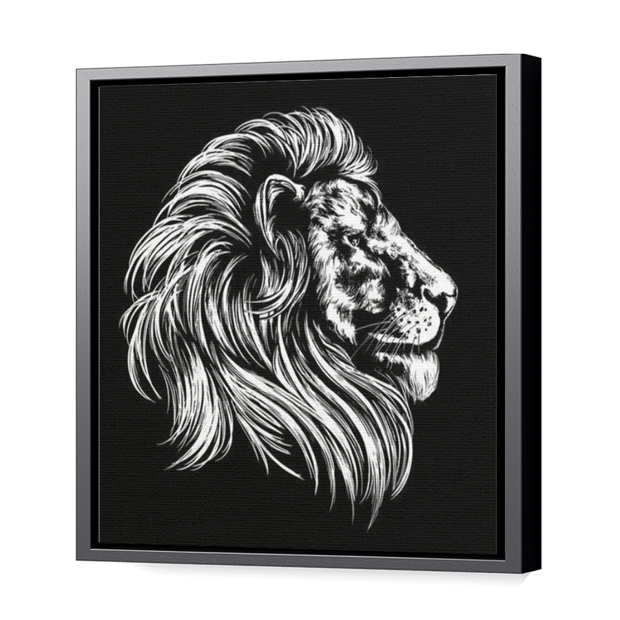 Thumbnail for Canvas - Black Floating Frame