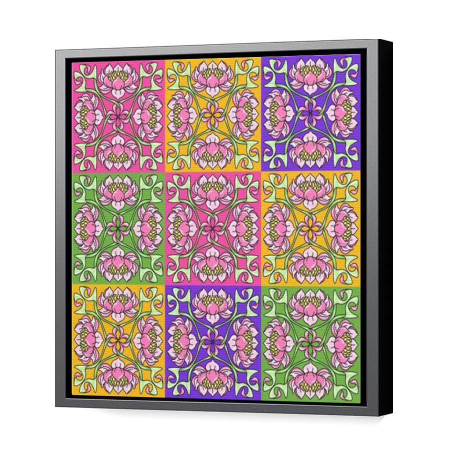 Thumbnail for Canvas - Black Floating Frame
