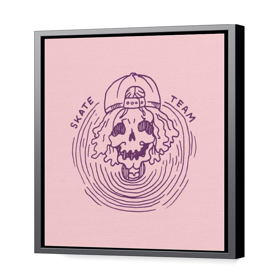 Thumbnail for Canvas - Black Floating Frame