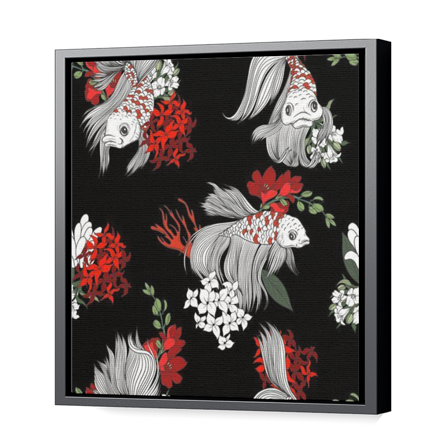 Thumbnail for Canvas - Black Floating Frame