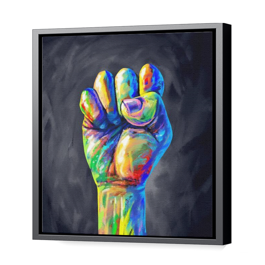 Thumbnail for Canvas - Black Floating Frame