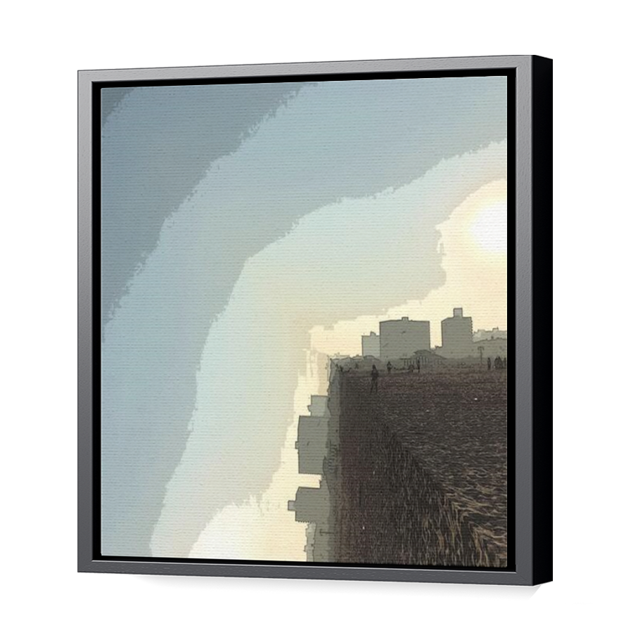 Thumbnail for Canvas - Black Floating Frame