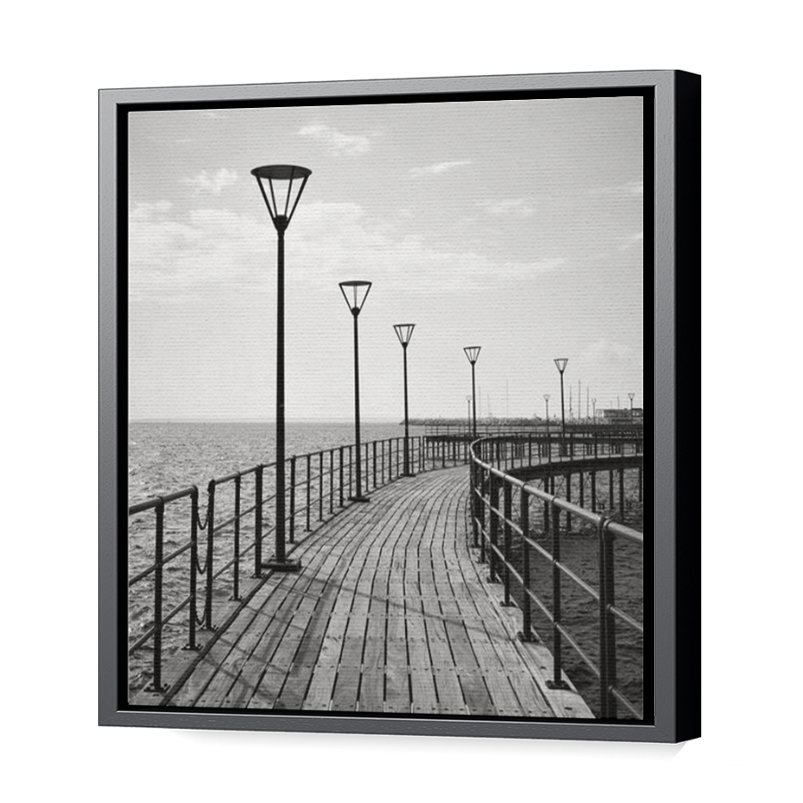 Thumbnail for Canvas - Black Floating Frame
