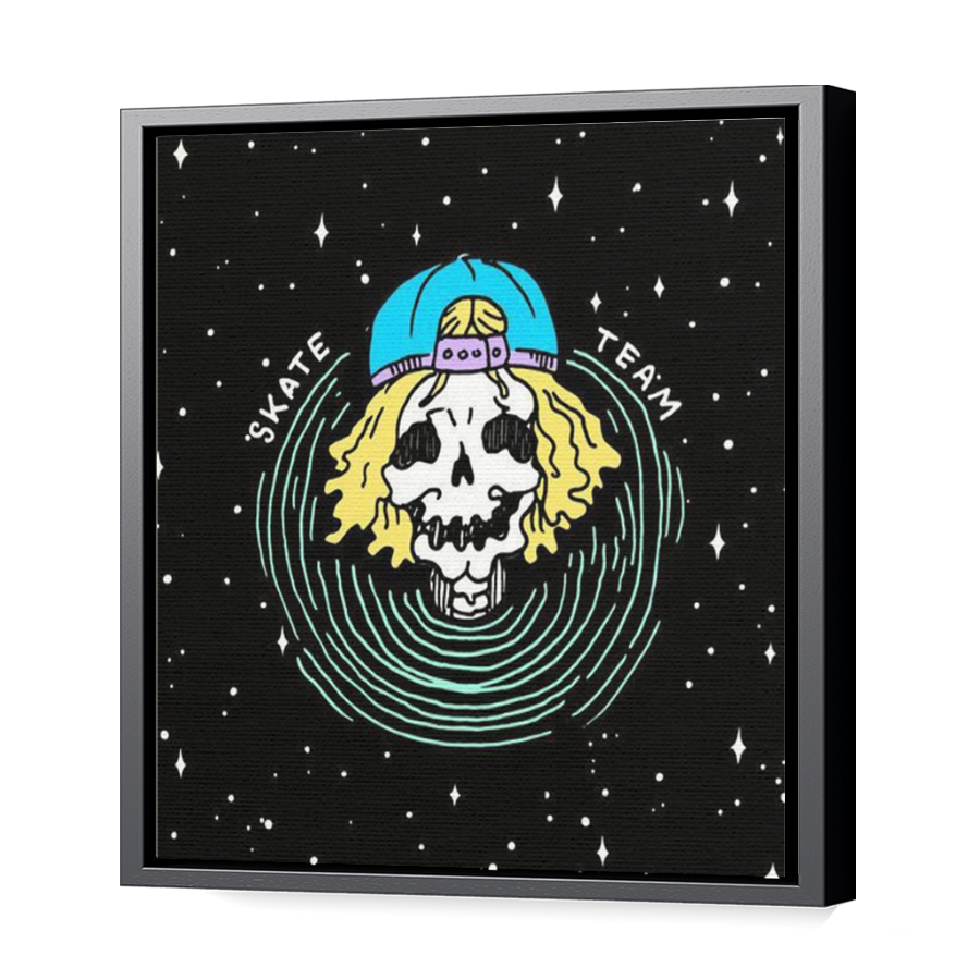 Thumbnail for Canvas - Black Floating Frame