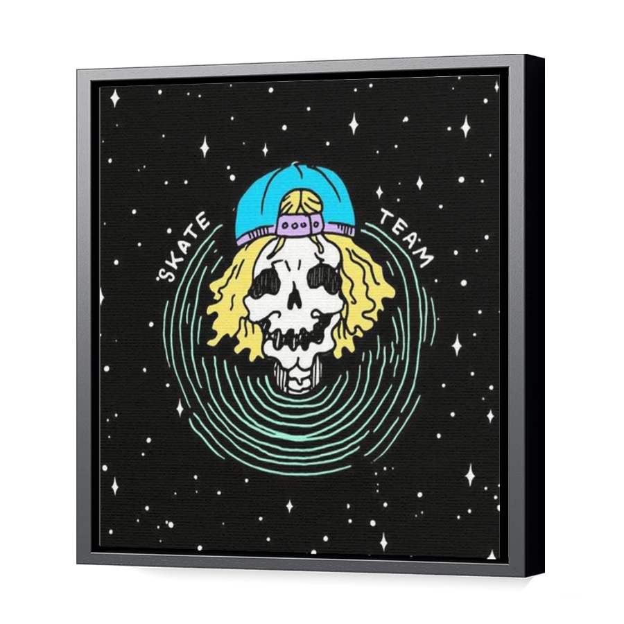 Thumbnail for Canvas - Black Floating Frame