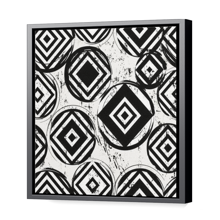 Thumbnail for Canvas - Black Floating Frame