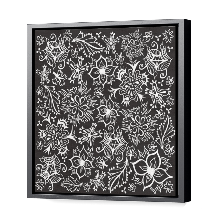 Thumbnail for Canvas - Black Floating Frame