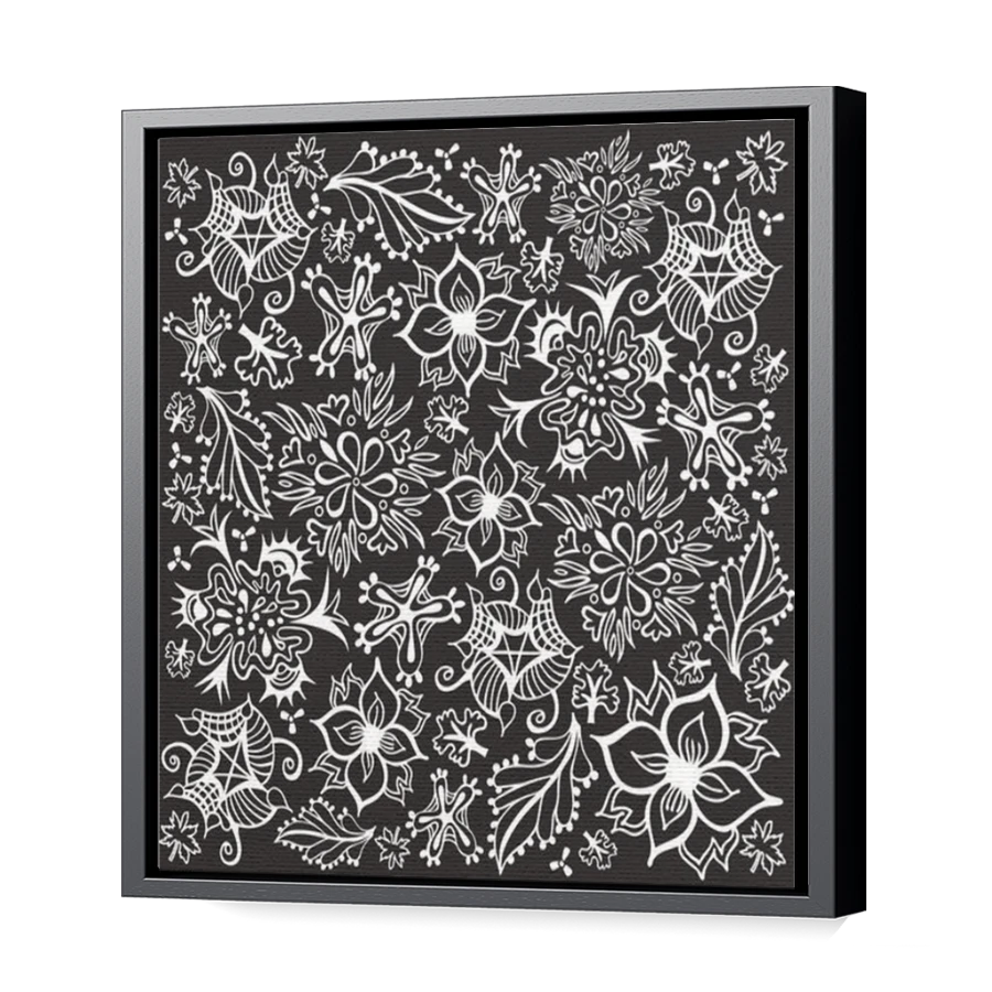 Thumbnail for Canvas - Black Floating Frame
