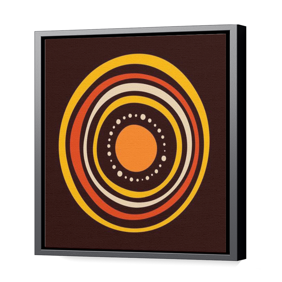 Thumbnail for Canvas - Black Floating Frame