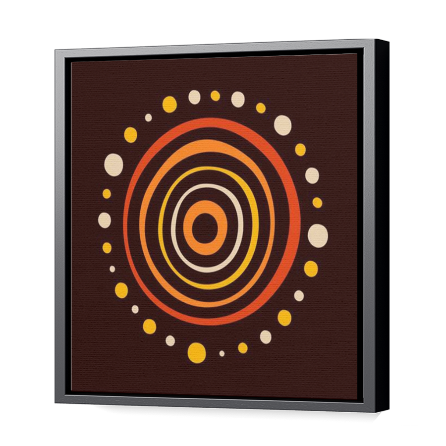 Thumbnail for Canvas - Black Floating Frame