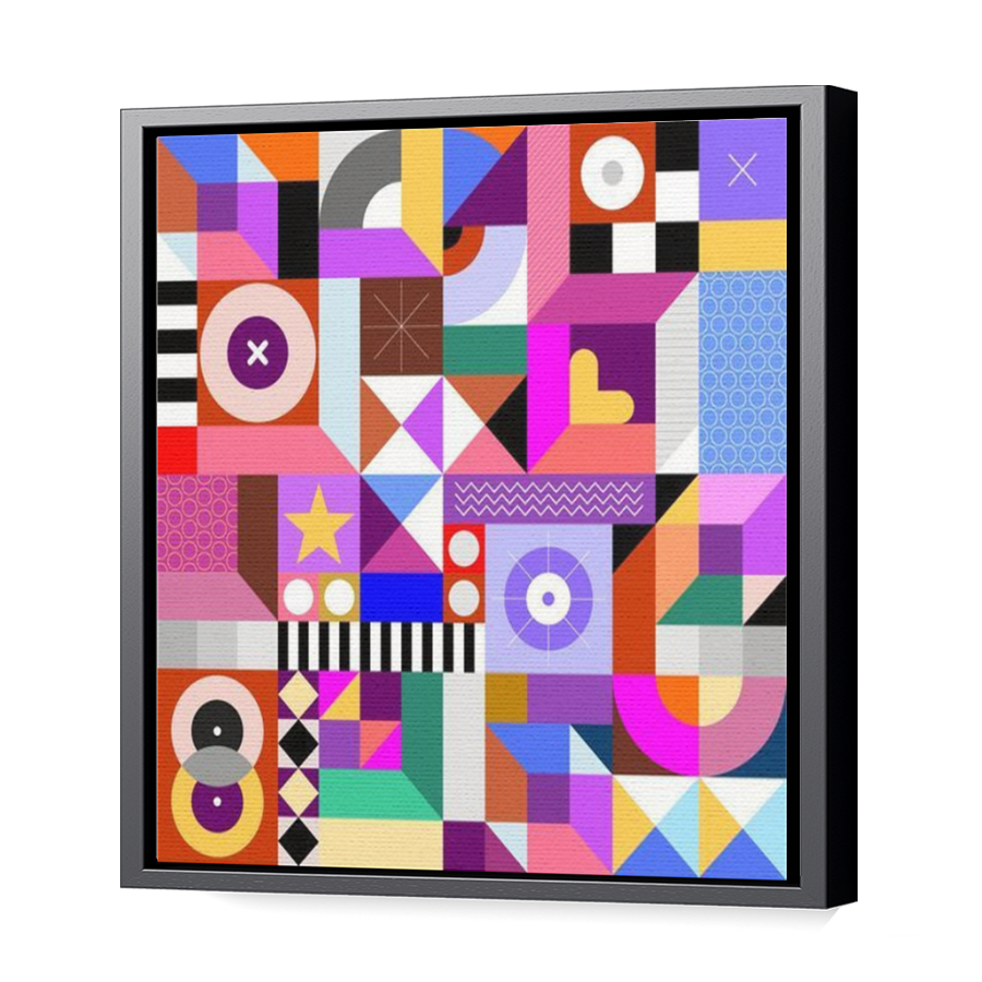 Thumbnail for Canvas - Black Floating Frame