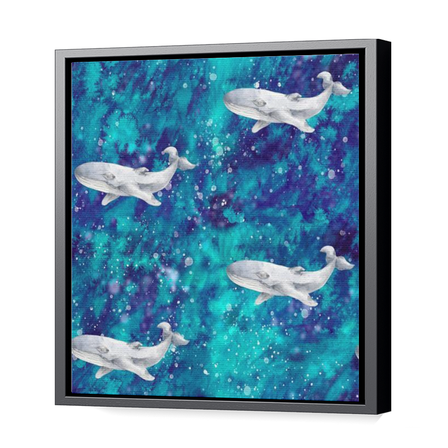 Thumbnail for Canvas - Black Floating Frame