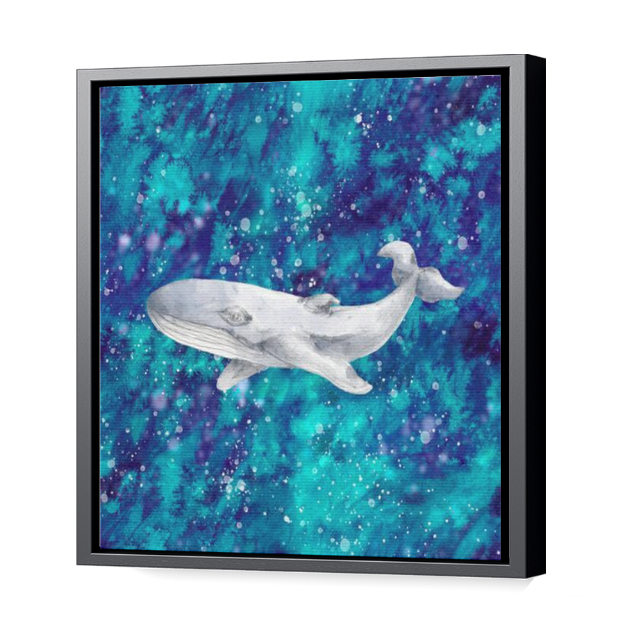 Thumbnail for Canvas - Black Floating Frame
