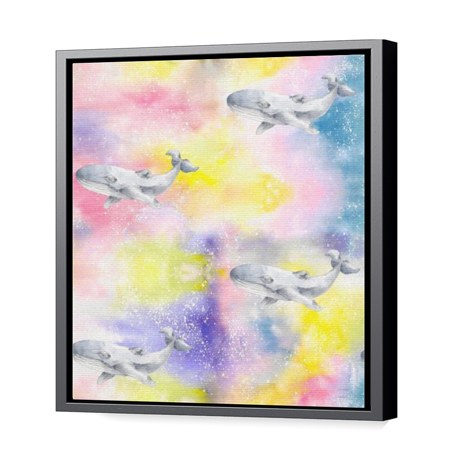 Thumbnail for Canvas - Black Floating Frame