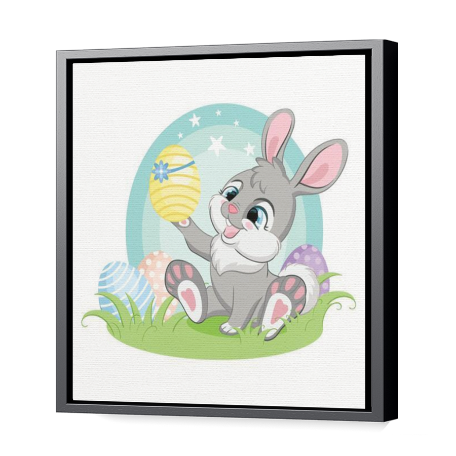 Thumbnail for Canvas - Black Floating Frame