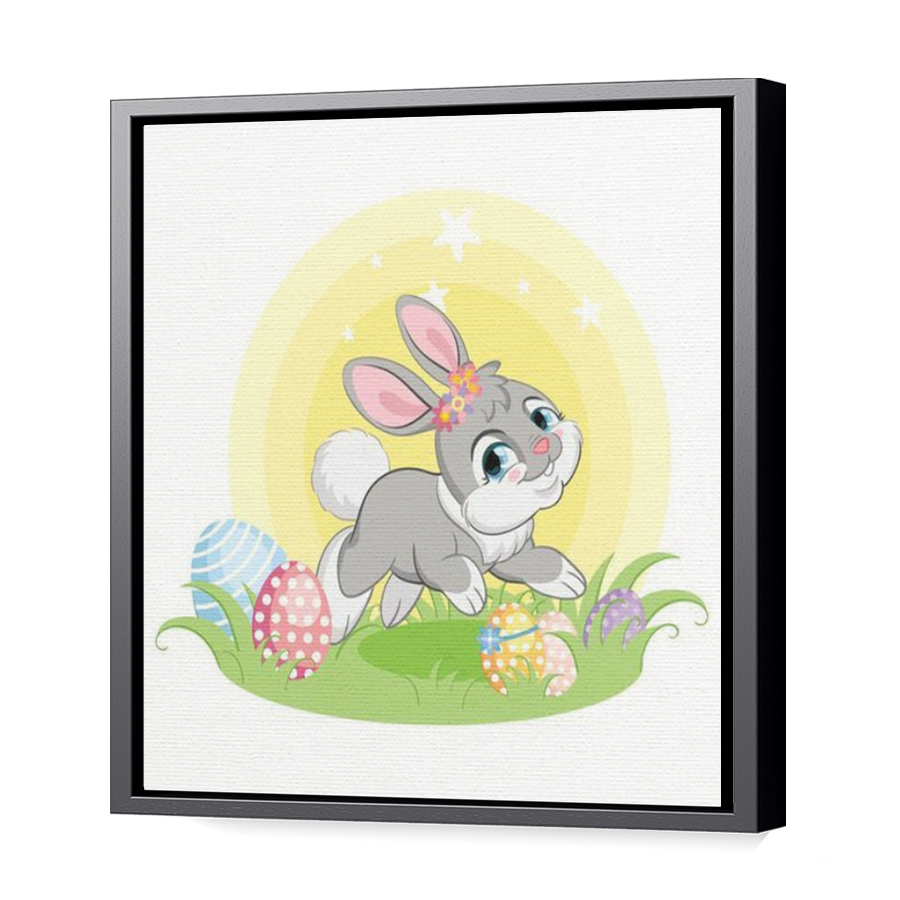 Thumbnail for Canvas - Black Floating Frame