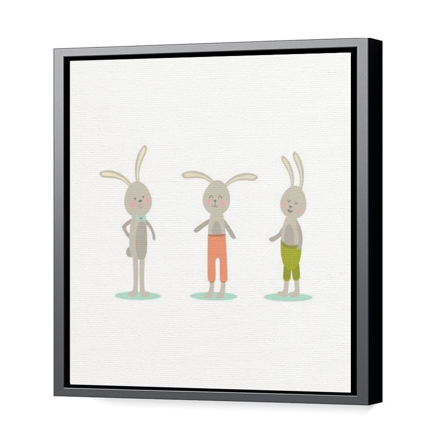 Thumbnail for Canvas - Black Floating Frame