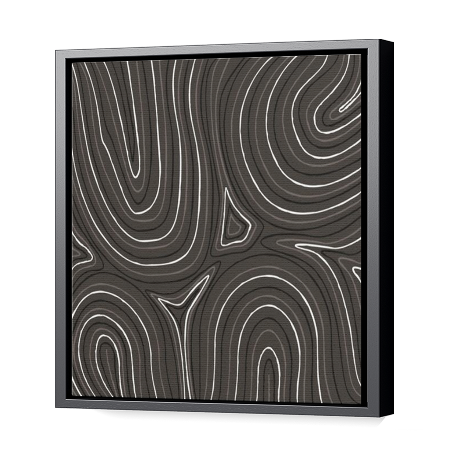Thumbnail for Canvas - Black Floating Frame