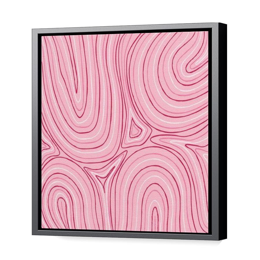 Thumbnail for Canvas - Black Floating Frame