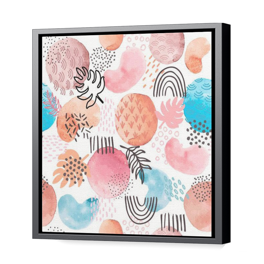 Thumbnail for Canvas - Black Floating Frame