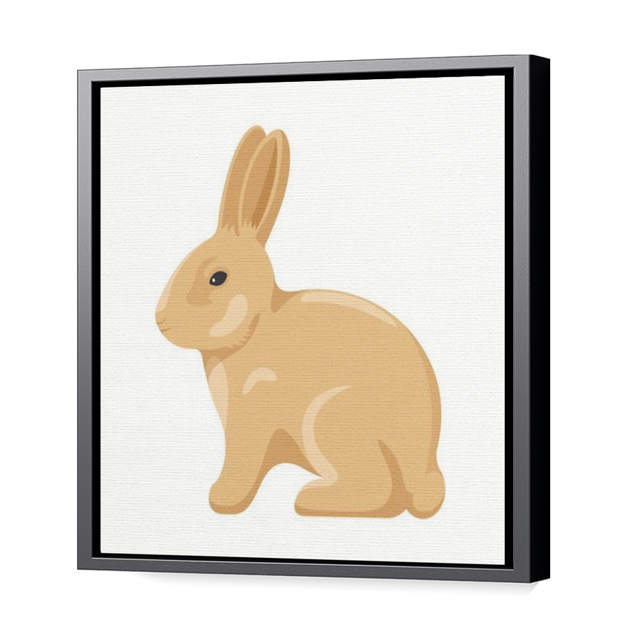 Thumbnail for Canvas - Black Floating Frame