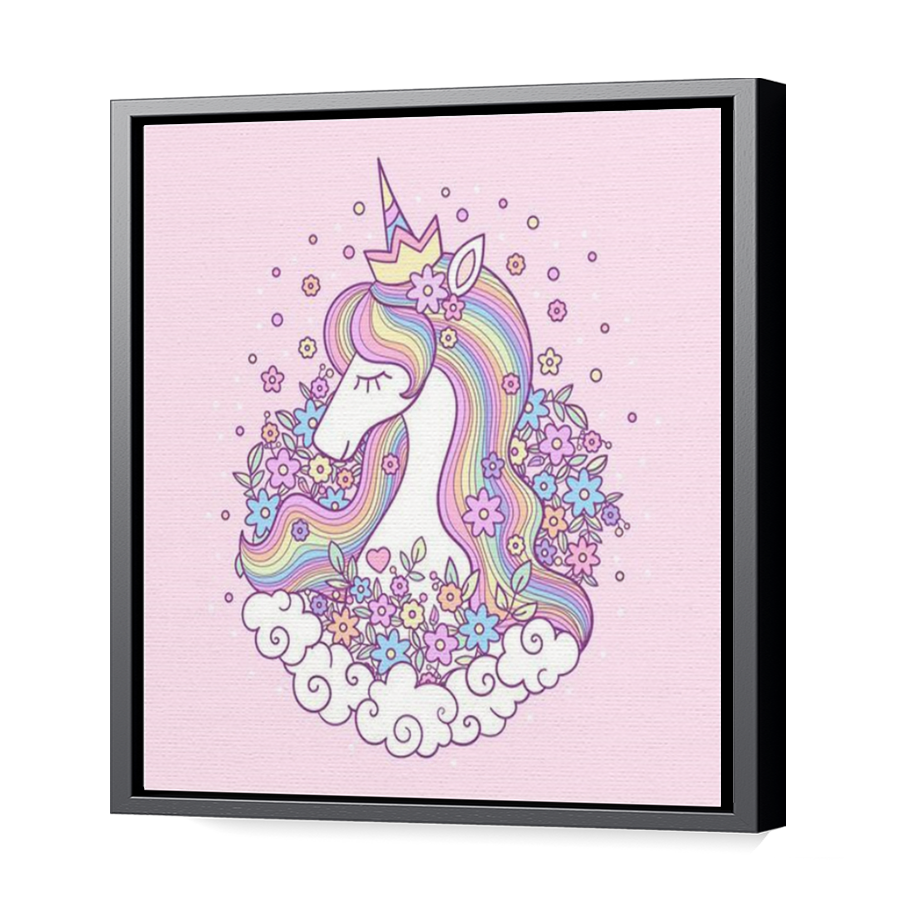 Thumbnail for Canvas - Black Floating Frame