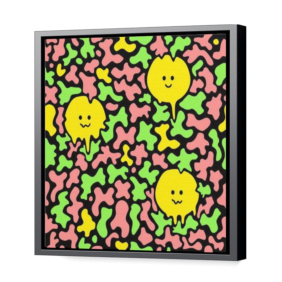 Thumbnail for Canvas - Black Floating Frame
