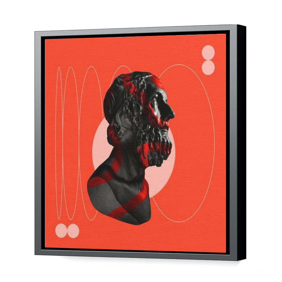 Thumbnail for Canvas - Black Floating Frame