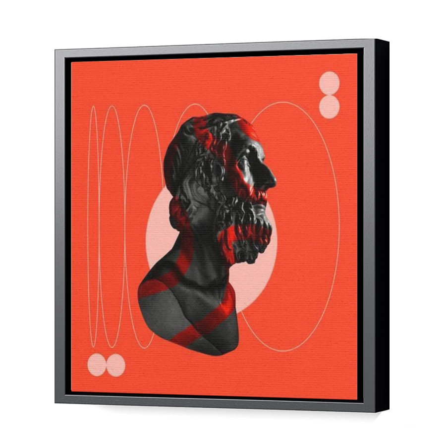 Thumbnail for Canvas - Black Floating Frame