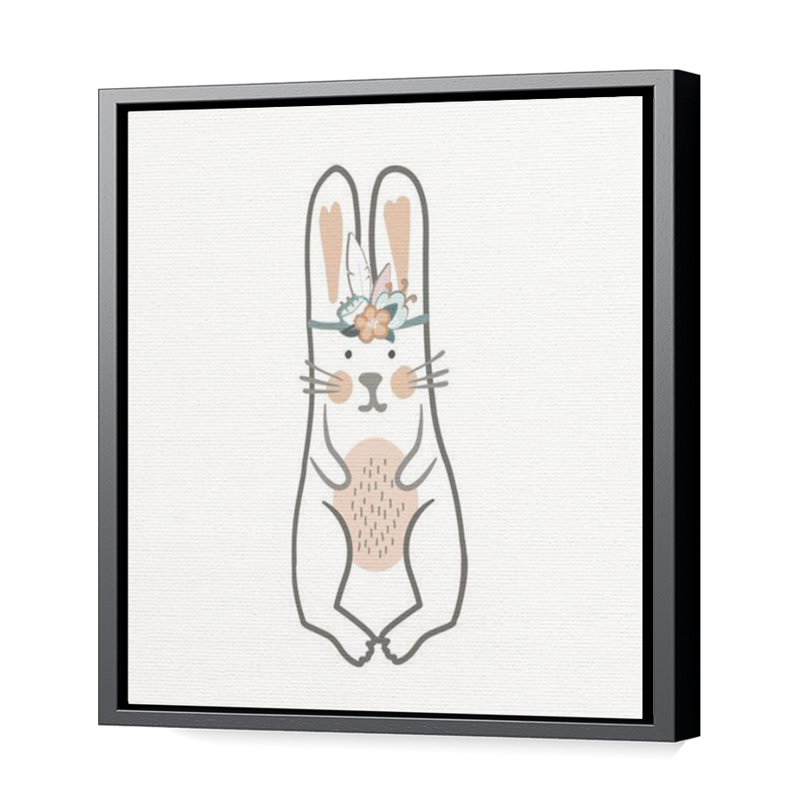Thumbnail for Canvas - Black Floating Frame