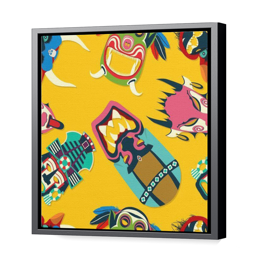 Thumbnail for Canvas - Black Floating Frame