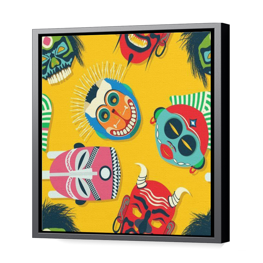 Thumbnail for Canvas - Black Floating Frame
