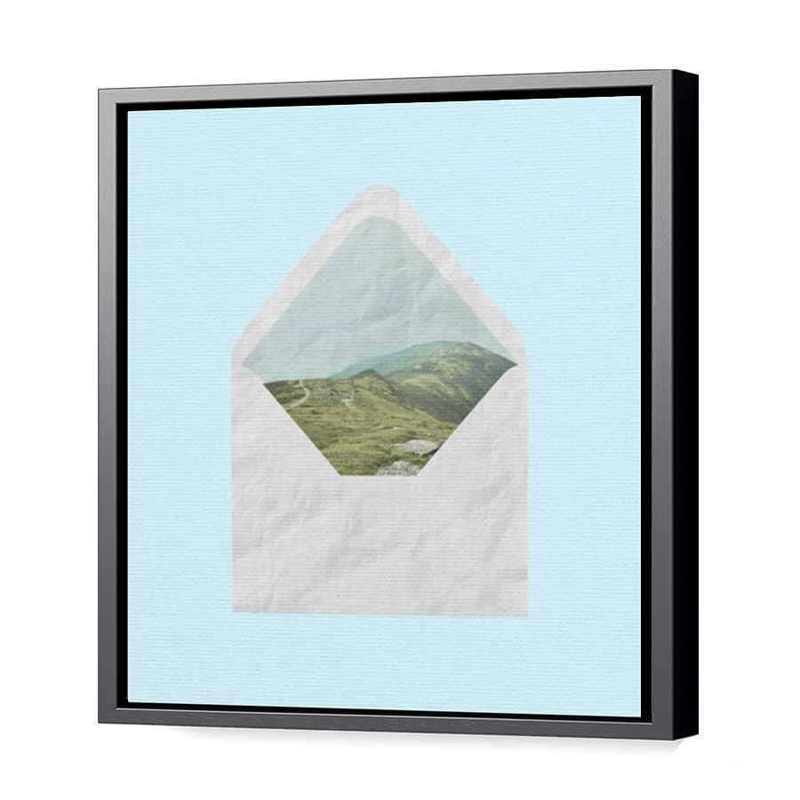 Thumbnail for Canvas - Black Floating Frame