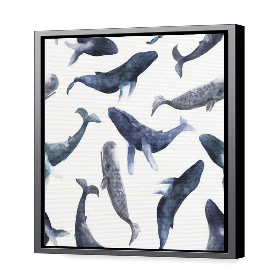 Thumbnail for Canvas - Black Floating Frame