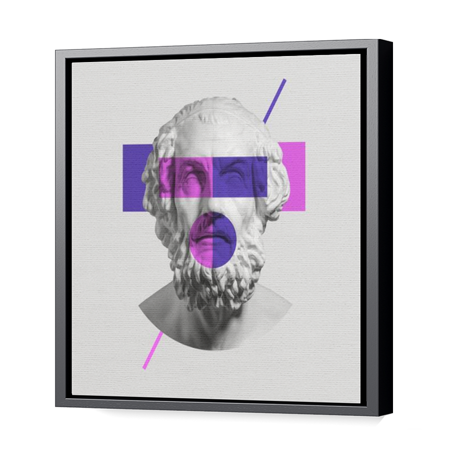 Thumbnail for Canvas - Black Floating Frame