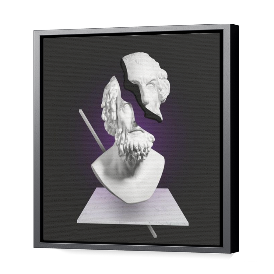 Thumbnail for Canvas - Black Floating Frame