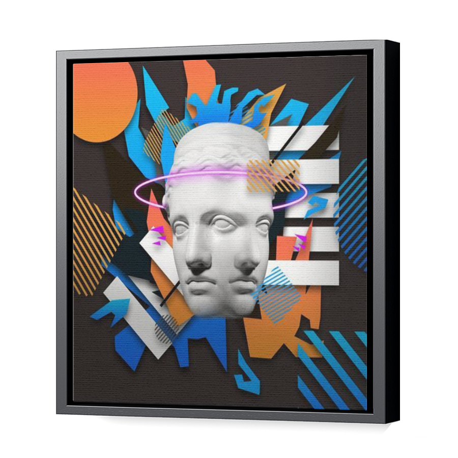 Thumbnail for Canvas - Black Floating Frame