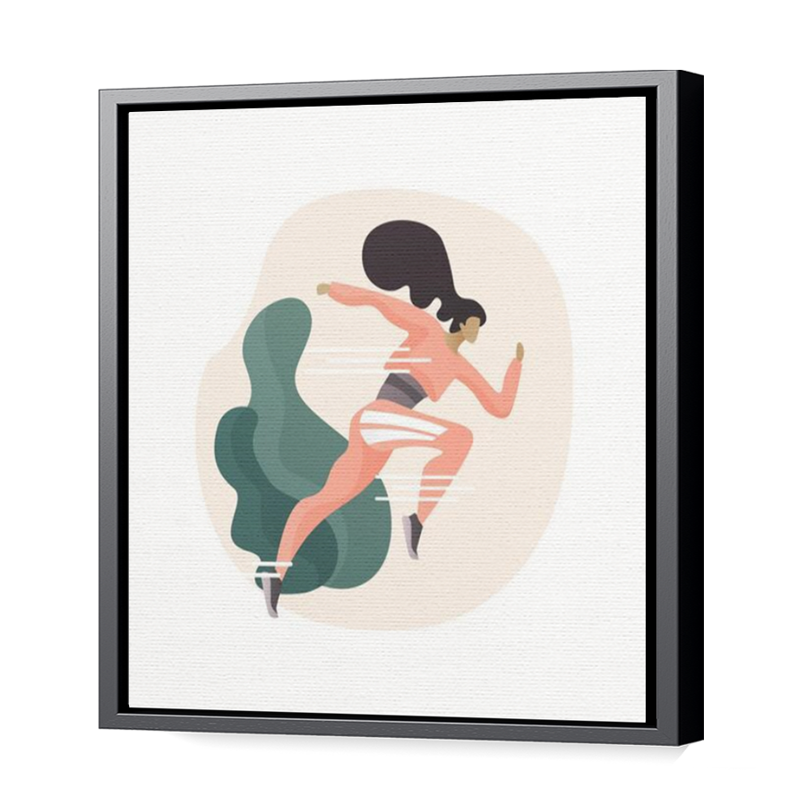 Thumbnail for Canvas - Black Floating Frame