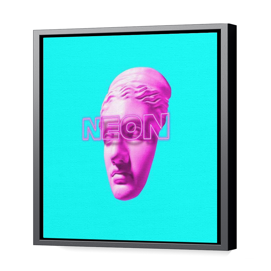 Thumbnail for Canvas - Black Floating Frame