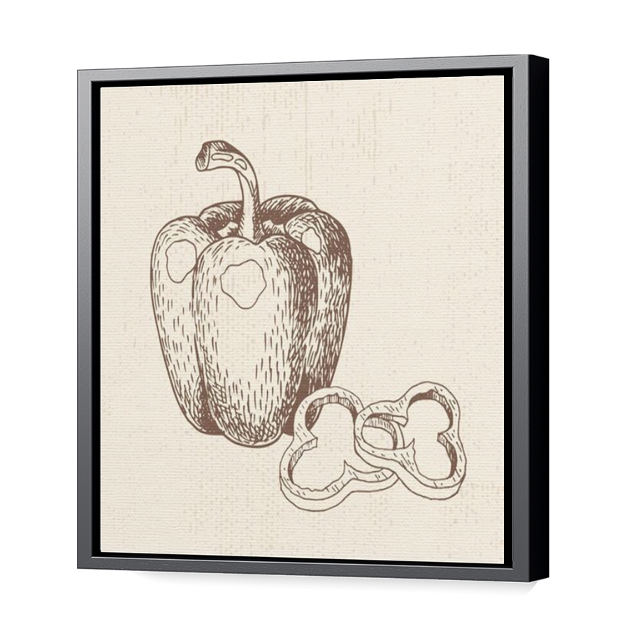 Thumbnail for Canvas - Black Floating Frame