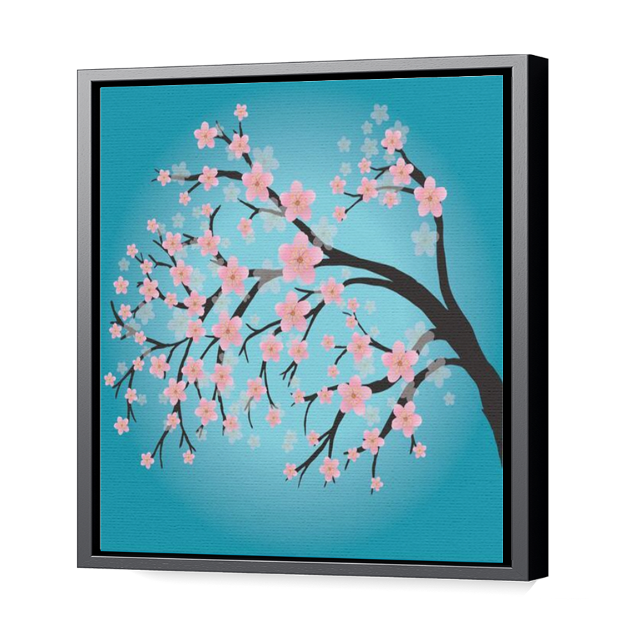Thumbnail for Canvas - Black Floating Frame