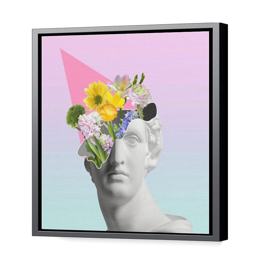 Thumbnail for Canvas - Black Floating Frame