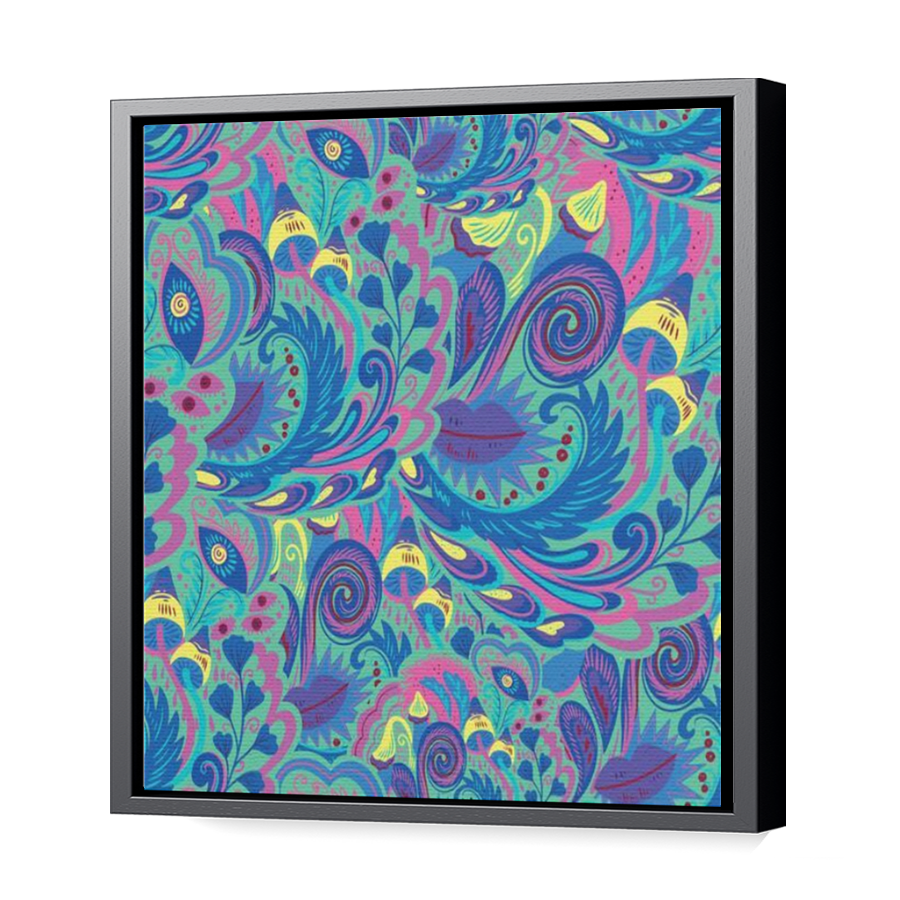 Thumbnail for Canvas - Black Floating Frame