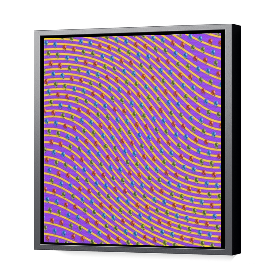 Thumbnail for Canvas - Black Floating Frame
